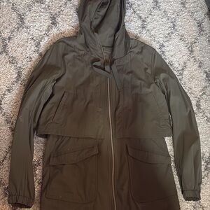 lululemon athletica Dark Green Utility Jacket
